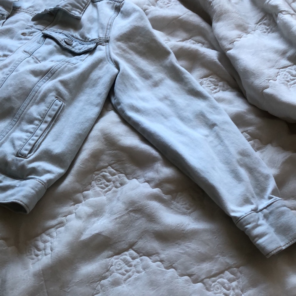 100% Cotton Refurbished Jean Jacket Anime! - Picture 9 of 11